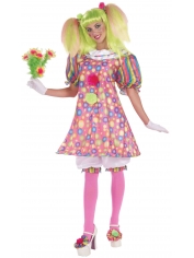 Tickles The Clown Costume - Womens Halloween Costumes